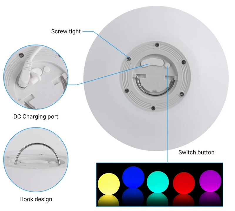 LUMIBALL Drijvende LED Ballen-Leuchtezauber