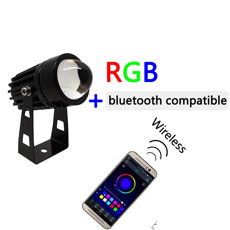 LUMIBEAM SoloSpot Außen RGB LED Wandstrahler-Leuchtezauber