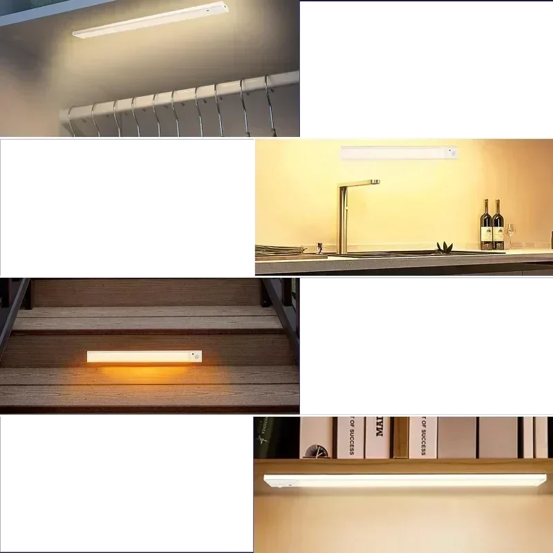 LumiTrack – Kabelloses LED Nachtlicht mit Bewegungssensor & USB-Aufladung-Leuchtezauber