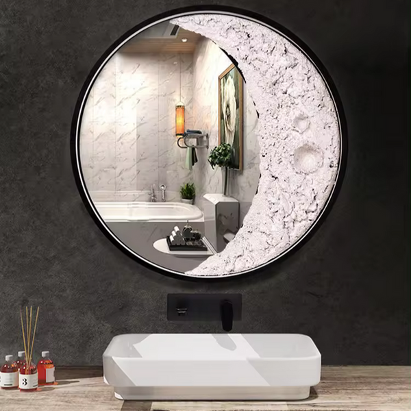 3D-Mond-Wandlampe für das Schlafzimmer-Leuchtezauber