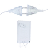 SternGlanz 3,5M LED Sternenvorhang – 138 LED Lichterkette Weihnachtsbeleuchtung