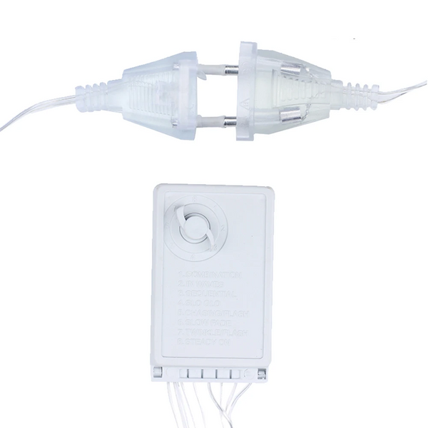 SternGlanz 3,5M LED Sternenvorhang – 138 LED Lichterkette Weihnachtsbeleuchtung