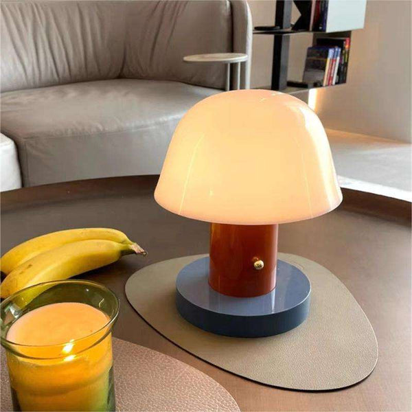 Pilz Tischlampe Für Das Schlafzimmer-Leuchtezauber