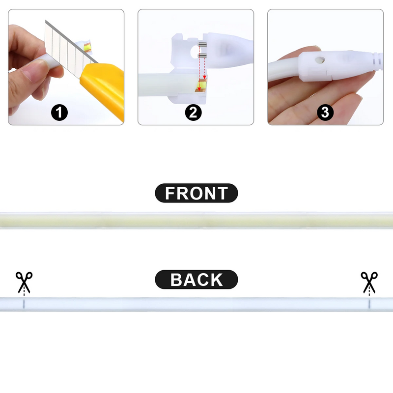 NeoGlow COB LED Neon Lichtband – 5M / 10M / 20M / 30M 110V–220V
