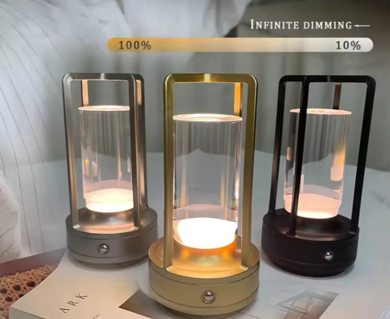 LumiCrystal Touch LED Kristall Tischlampe-Leuchtezauber