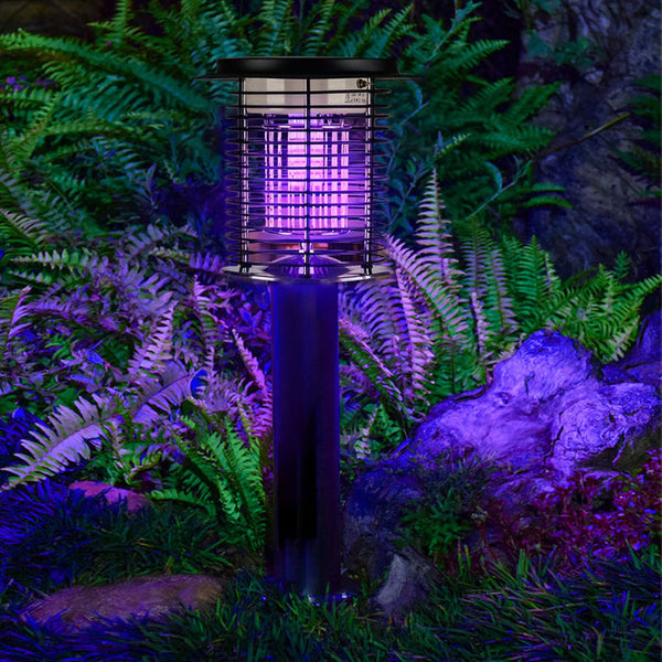 Wasserdichte USB-Solar-Doppellichtfrequenz-Vibrations-Moskito-Mörderlampe-Leuchtezauber