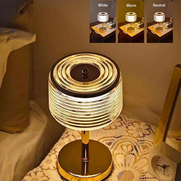 LED- Ring Tischlampe-Leuchtezauber