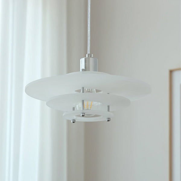 Moderne UFO-förmige Kronleuchter-Vintage-Hängelampe-Leuchtezauber