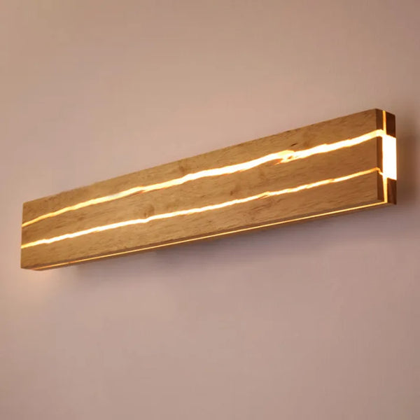 Moderne Wandleuchte in Form eines Risses-Leuchtezauber