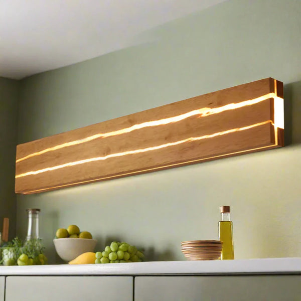 Moderne Wandleuchte in Form eines Risses-Leuchtezauber
