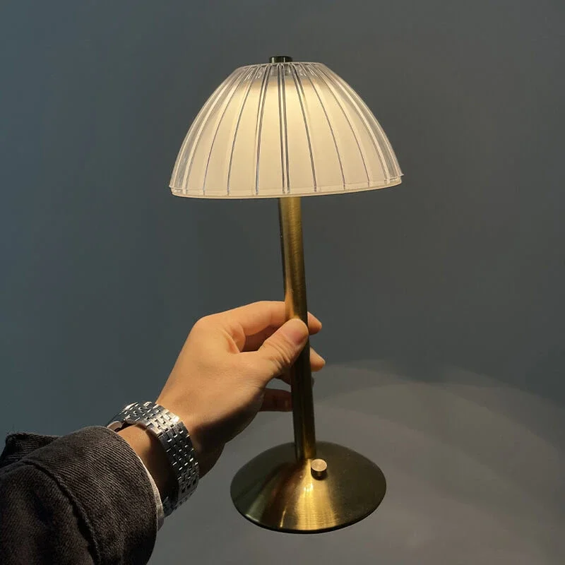 Kabellose Kristall-Tischlampe-Leuchtezauber