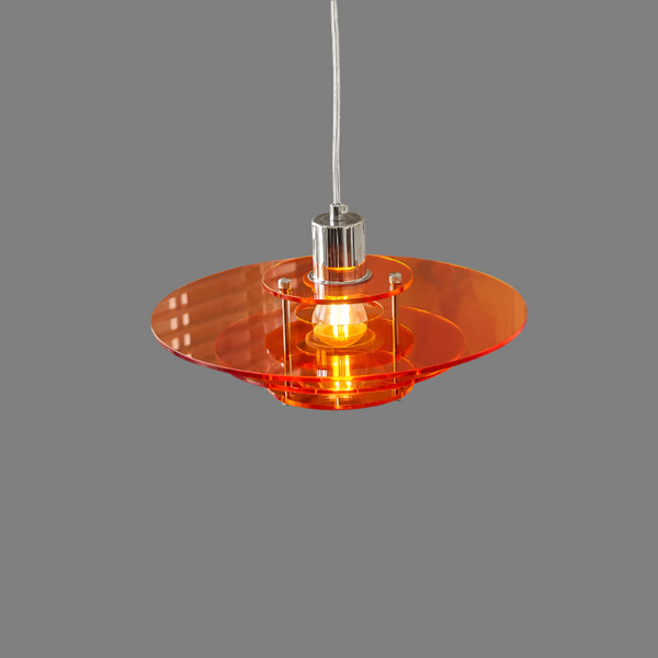 Moderne UFO-förmige Kronleuchter-Vintage-Hängelampe-Leuchtezauber
