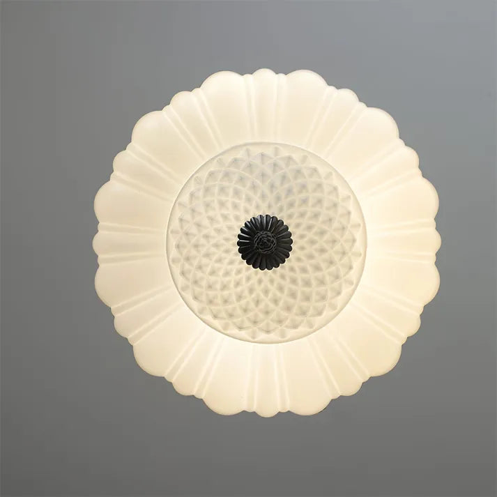 Moderne weiße minimalistische Hängelampe-Leuchtezauber