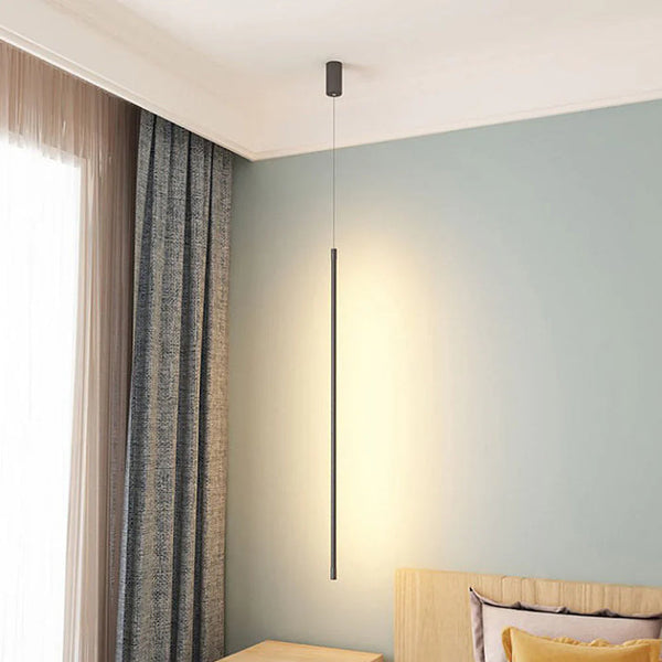 Minimalistische LED-Hängelampe aus Aluminium-Leuchtezauber