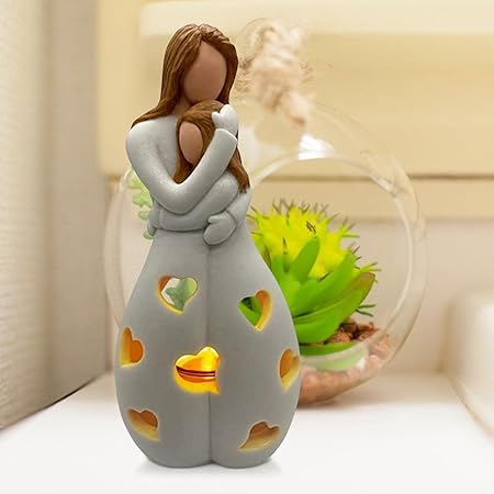 Romantische beige Tischlampe-Leuchtezauber