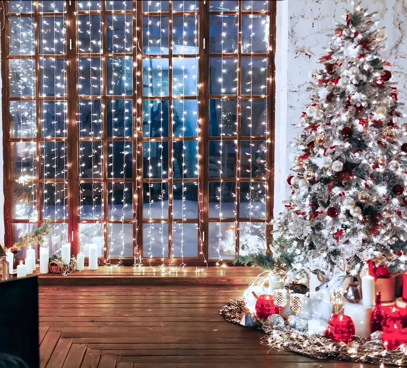 LumiCurtain USB LED Vorhanglichter mit Fernbedienung