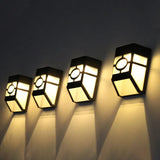 Solar - LED-Wandleuchte (2 Packungen)-Leuchtezauber