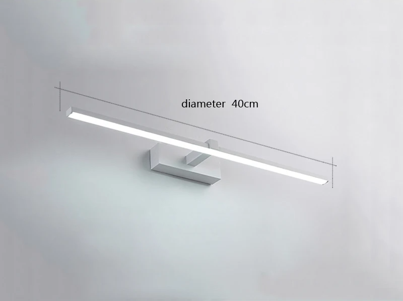 LumiLine LED-Wandlampe für Badezimmer-Leuchtezauber