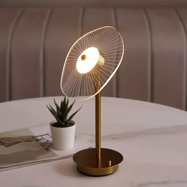 Moderne LED-Schlafzimmer-Tischlampe-Leuchtezauber