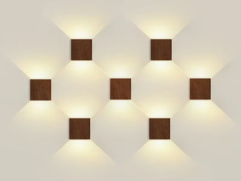 NORDLUM NaturLite LED-Wandleuchte-Leuchtezauber