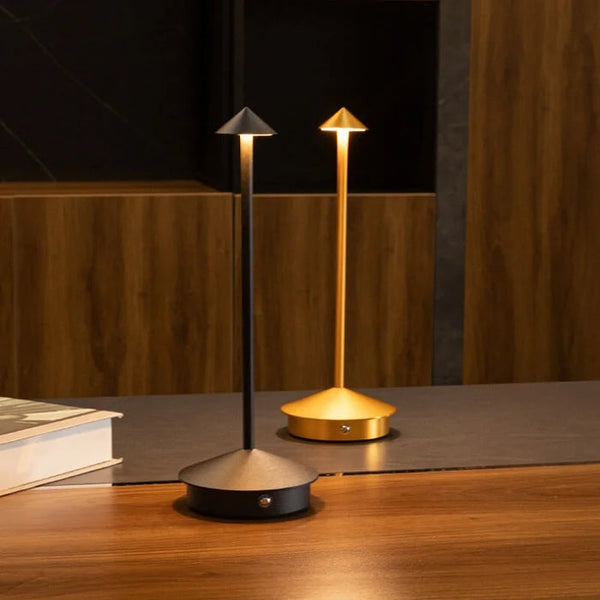 LED Minimalistische Kabellose Tischlampe-Leuchtezauber