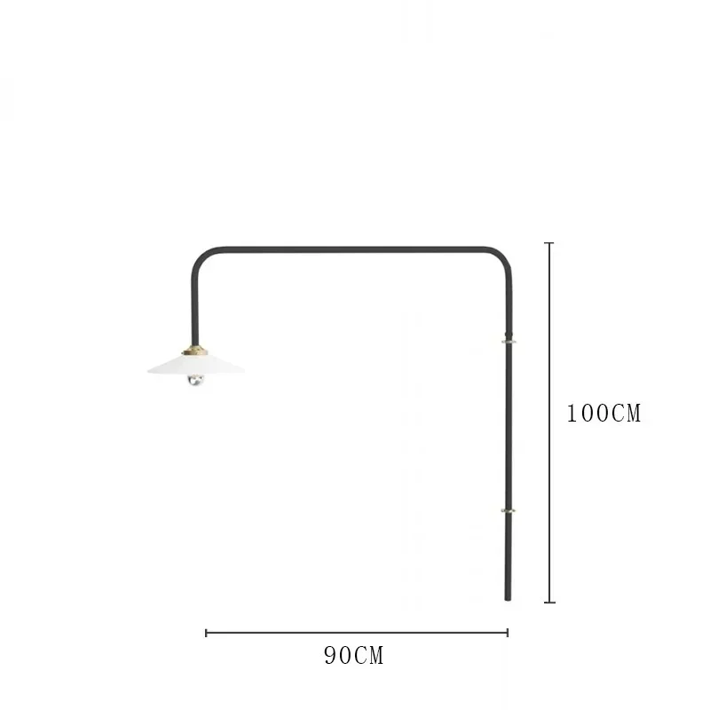 Nordic Designer Industrielle Wandleuchte