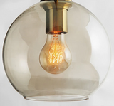 LumiLoft Glas Pendelleuchte-Leuchtezauber