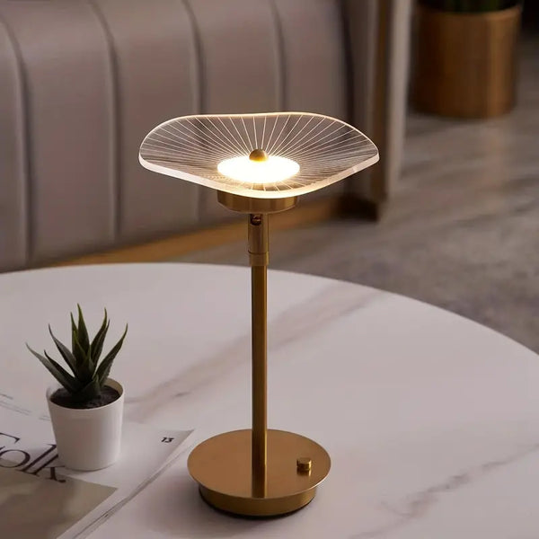 Moderne LED-Schlafzimmer-Tischlampe-Leuchtezauber