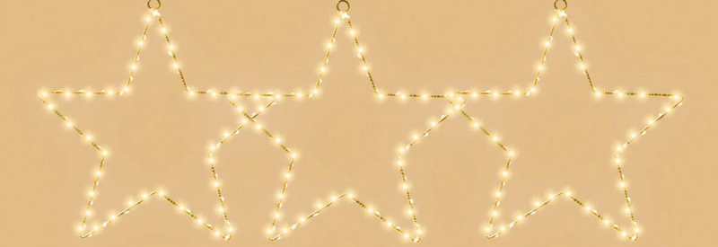 StellaLicht Weihnachts-Fensterstern Lichter