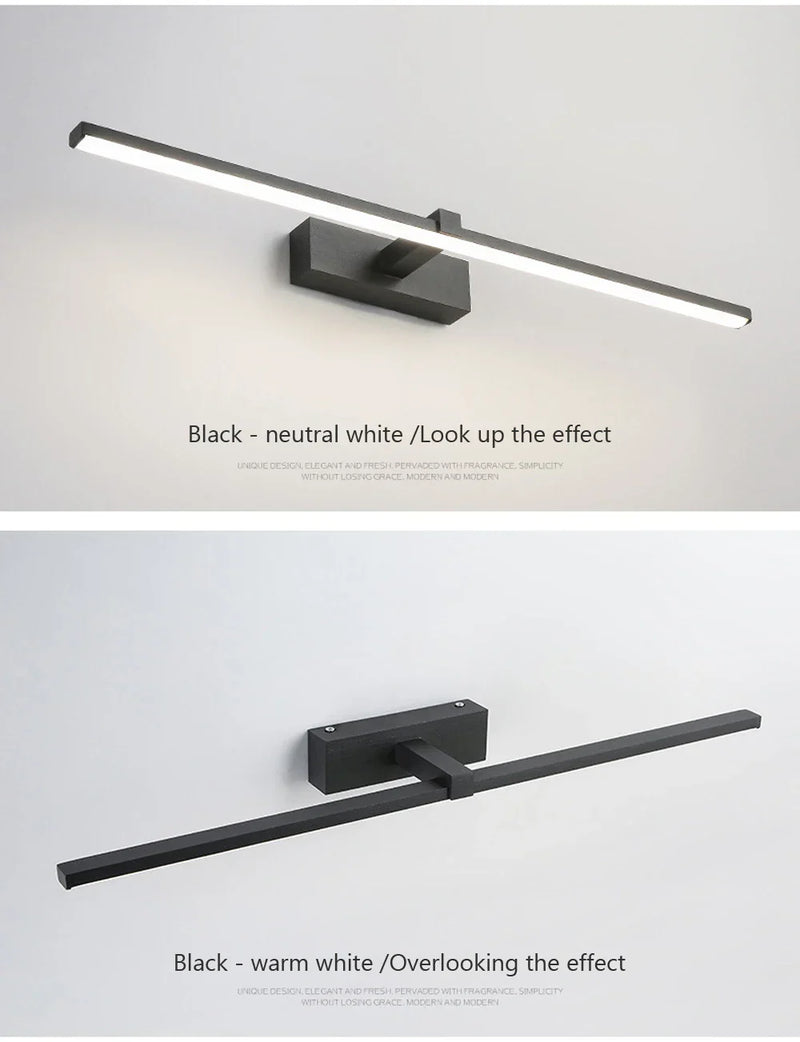 LumiLine LED-Wandlampe für Badezimmer-Leuchtezauber