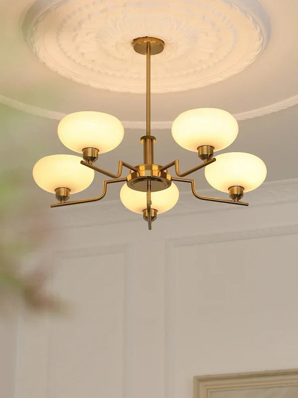 Mittelalterliche Bauhaus-Deckenlampe-Leuchtezauber