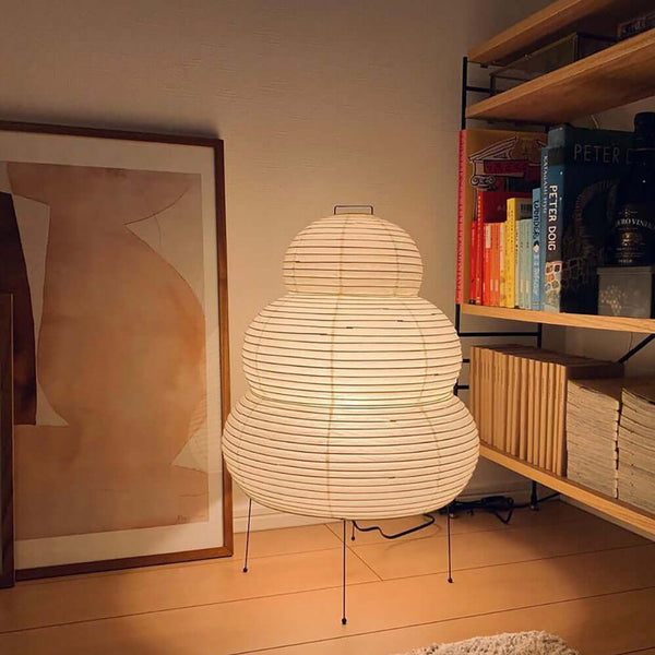 Akari Tischlampe aus Washi-Papier-Leuchtezauber