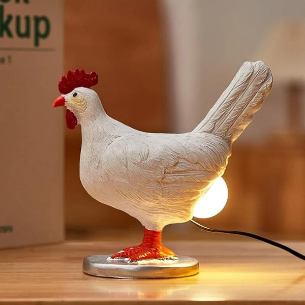 ChickenLamp - lustige Tischlampe in Form eines Huhns-Leuchtezauber