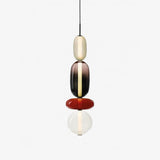 Hängelampe aus kandiertem Glas-Leuchtezauber