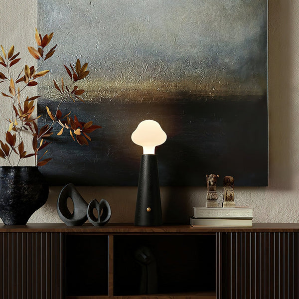 Cloudlet Holz Tischlampe für Schlafzimmer oder Wohnzimmer-Leuchtezauber