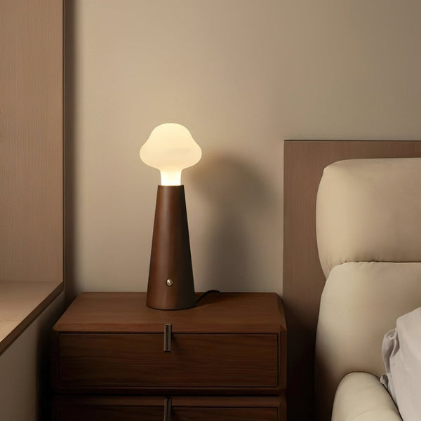 Cloudlet Holz Tischlampe für Schlafzimmer oder Wohnzimmer-Leuchtezauber