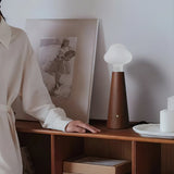 Cloudlet Holz Tischlampe für Schlafzimmer oder Wohnzimmer-Leuchtezauber