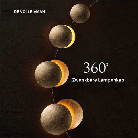 Eclipse-Lampe – Wandleuchte mit Sonnenfinsternis-Leuchtezauber