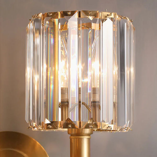 Vintage Luxus Kristall Wandlampe-Leuchtezauber
