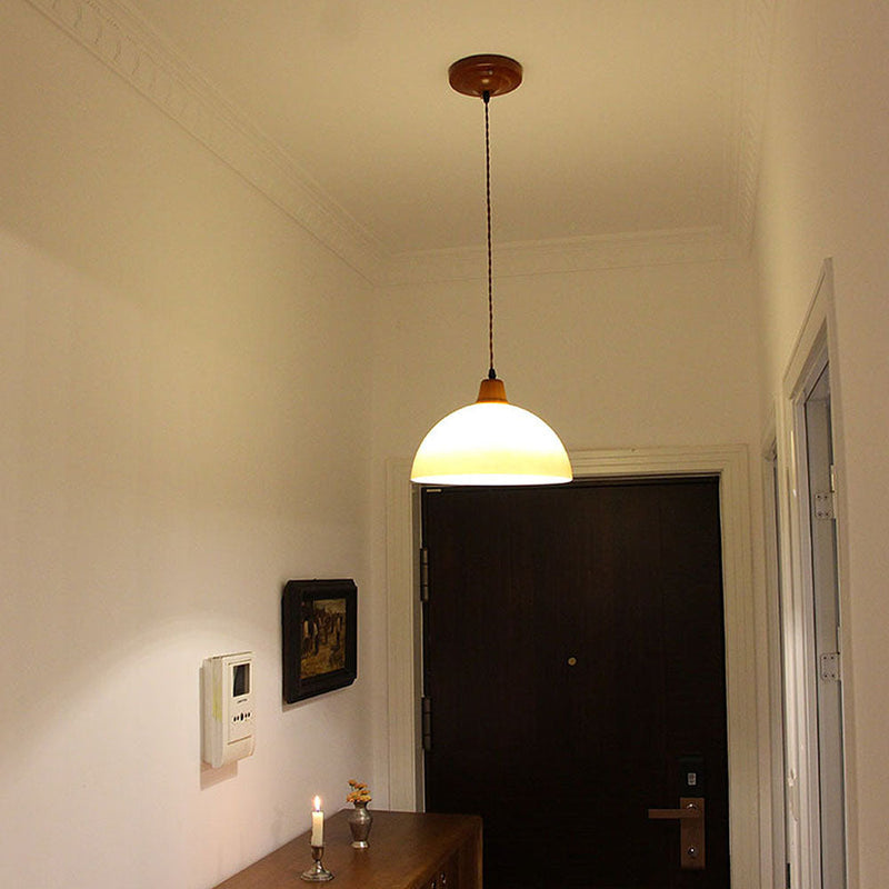 Retro-Bernsteinglas-Bauernhaus-Hängelampe-Leuchtezauber