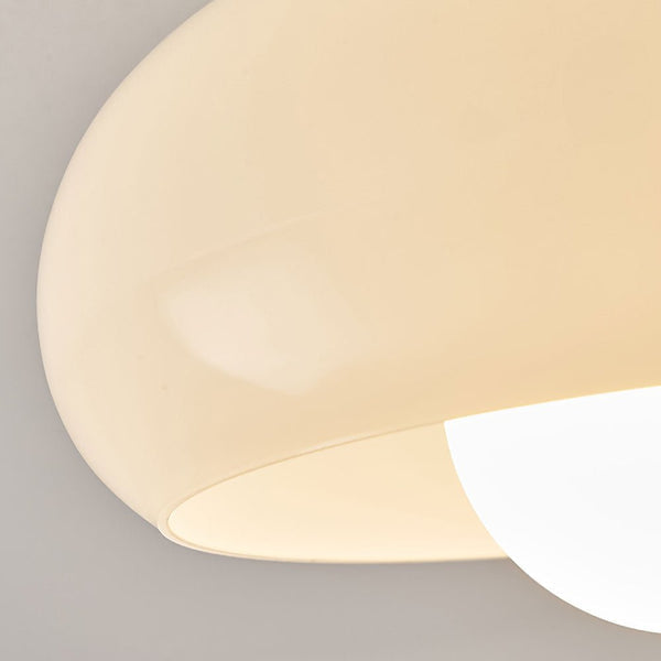 Kleine weiße Vintage-Deckenlampe für den Flur-Leuchtezauber