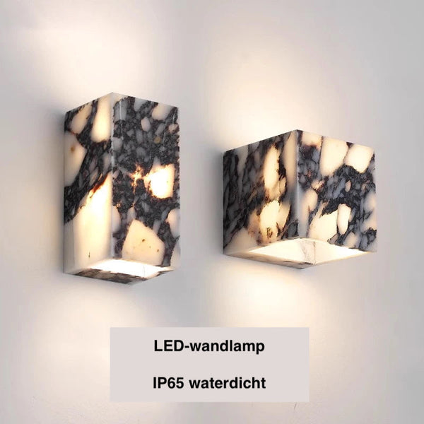 LUMARIS MarbleGlow LED Wandleuchte-Leuchtezauber