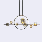 Elara | Glaskugel-Kronleuchter-Leuchtezauber