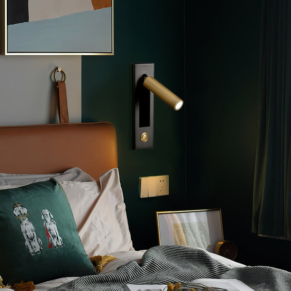 Minimalistische Wandleuchte für das Schlafzimmer-Leuchtezauber