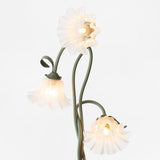 Elegante Calla Blumen Weiß Stehlampe-Leuchtezauber