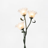 Elegante Calla Blumen Weiß Stehlampe-Leuchtezauber