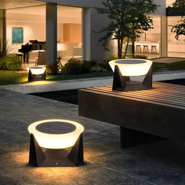 Landelicht | Luxuriöse solarbetriebene Außenlampe-Leuchtezauber