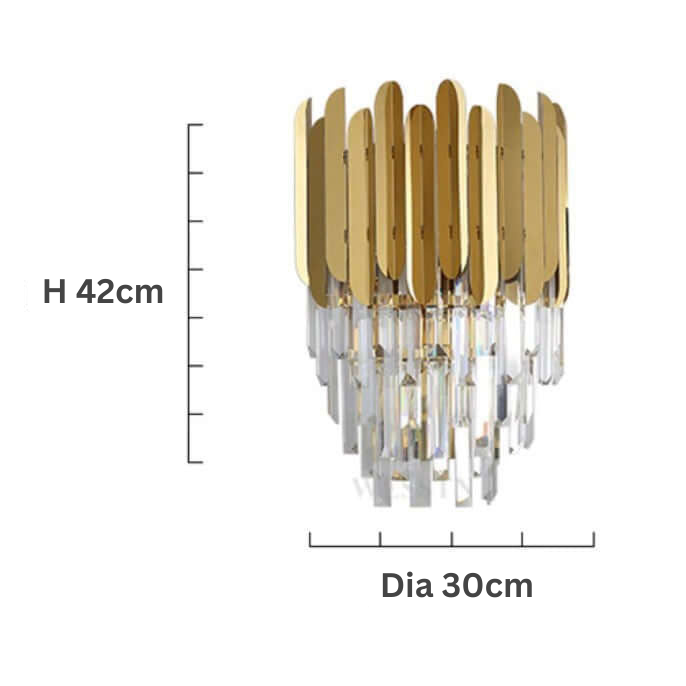 Mini-Kronleuchter-Wandlampe-Leuchtezauber