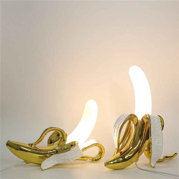 Banana Lights Art Deco Tischlampen-Leuchtezauber