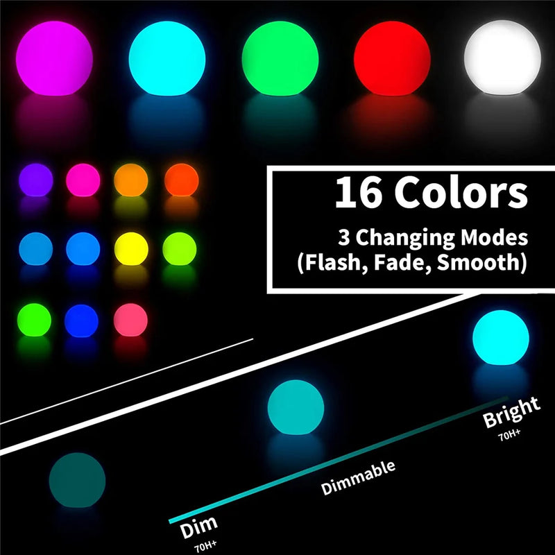 LUMIBALL Drijvende LED Ballen-Leuchtezauber